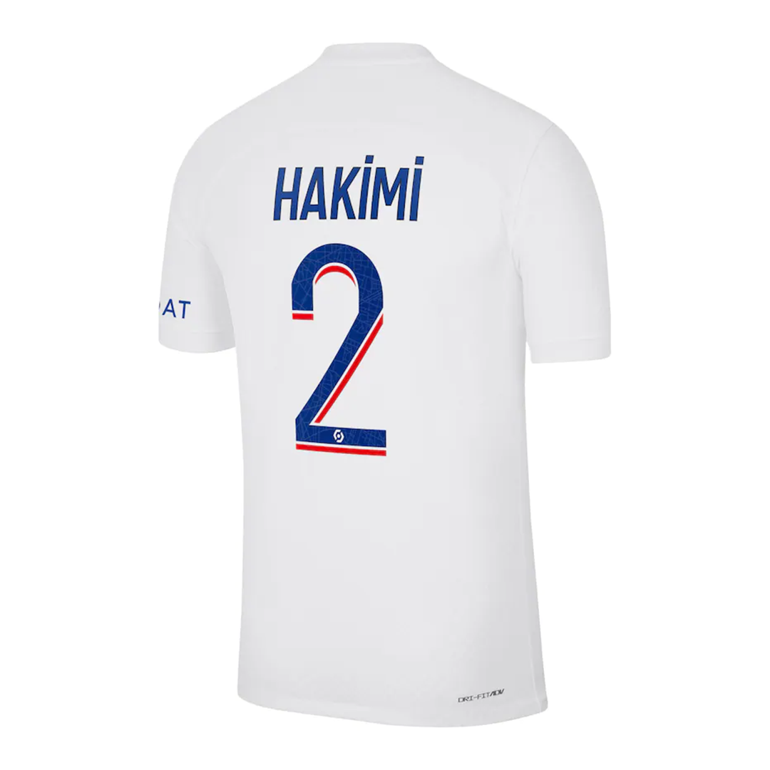 PSG Jersey Custom Away HAKIMI #2 Soccer Jersey 2021/22