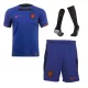 Netherlands Away Soccer Jersey Custom World Cup Jersey 2022 - bestsoccerstore