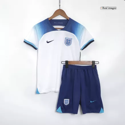 Kid's England Jersey Custom Home Soccer Soccer Kits 2022 - bestsoccerstore