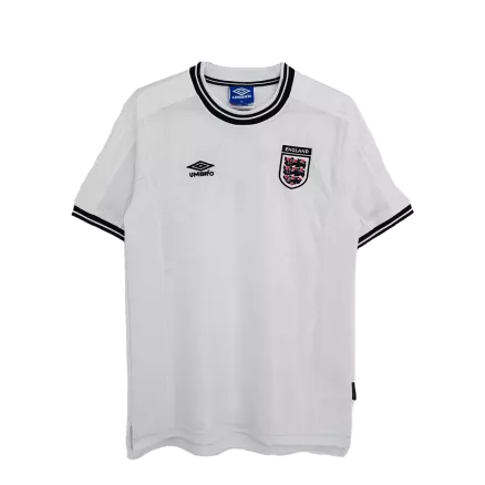 England Jersey Custom Home Soccer Jersey 99/01 - bestsoccerstore