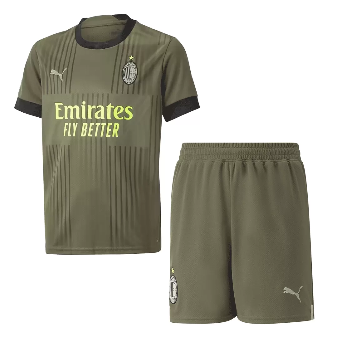 AC Milan Jersey Custom Third Away Soccer Jersey 2022/23 - bestsoccerstore