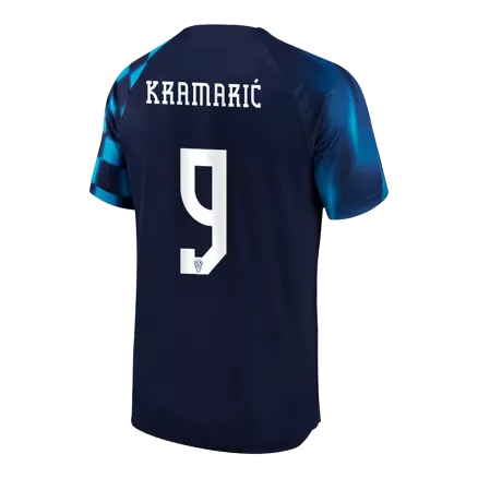 KRAMARIĆ #9 Croatia Soccer Jersey Away Custom Shirt 2022 - bestsoccerstore