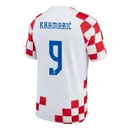 Croatia Home Soccer Jersey Custom KRAMARIĆ #9 World Cup Jersey 2022 - bestsoccerstore
