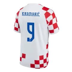 Croatia Home Soccer Jersey Custom KRAMARIĆ #9 World Cup Jersey 2022 - bestsoccerstore