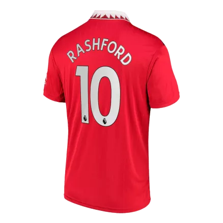 Manchester United Jersey Custom RASHFORD #10 Soccer Jersey Home 2022/23 - bestsoccerstore