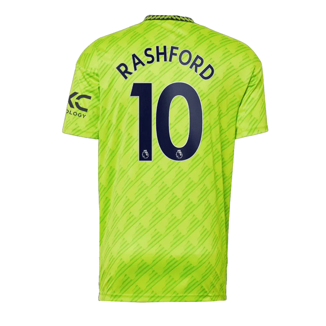 Manchester United Jersey Custom RASHFORD #10 Soccer Jersey Third Away 2022/23 - bestsoccerstore