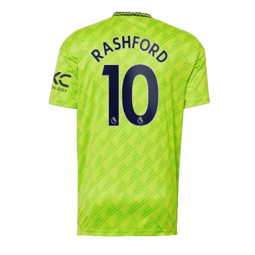 Manchester United Jersey Custom RASHFORD #10 Soccer Jersey Third Away 2022/23 - bestsoccerstore