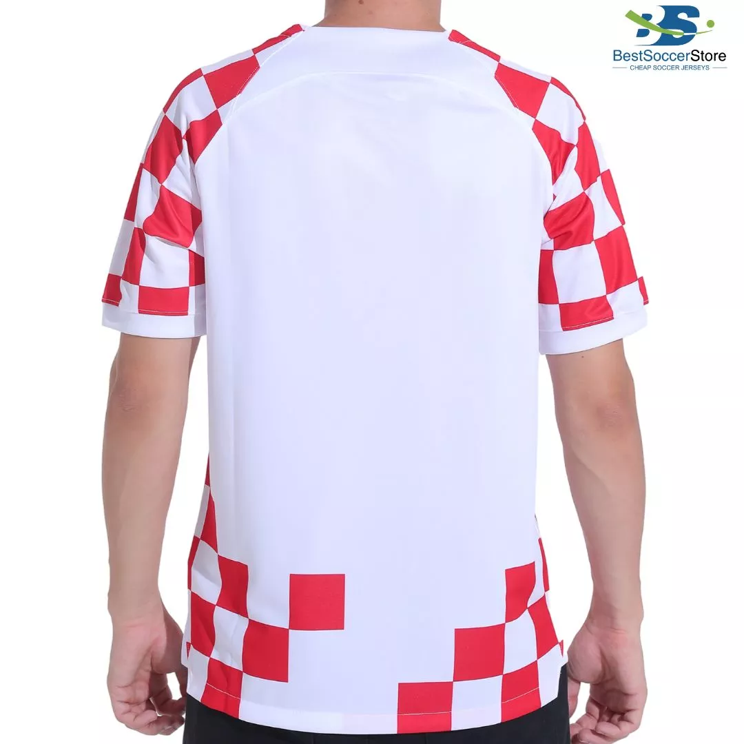 Croatia Home Soccer Jersey Custom MODRIĆ #10 World Cup Jersey 2022 - bestsoccerstore