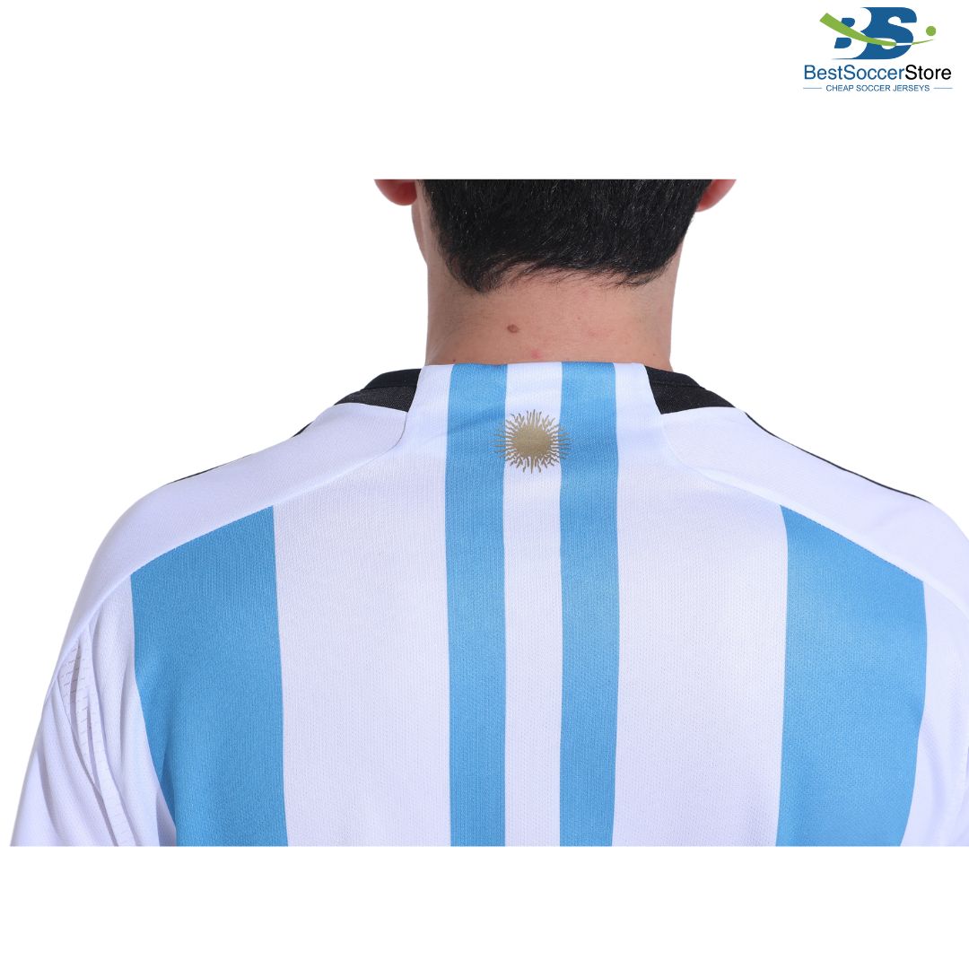 AiryFairyFashion Customization Argentina Messi Premium Soccer Football Jersey