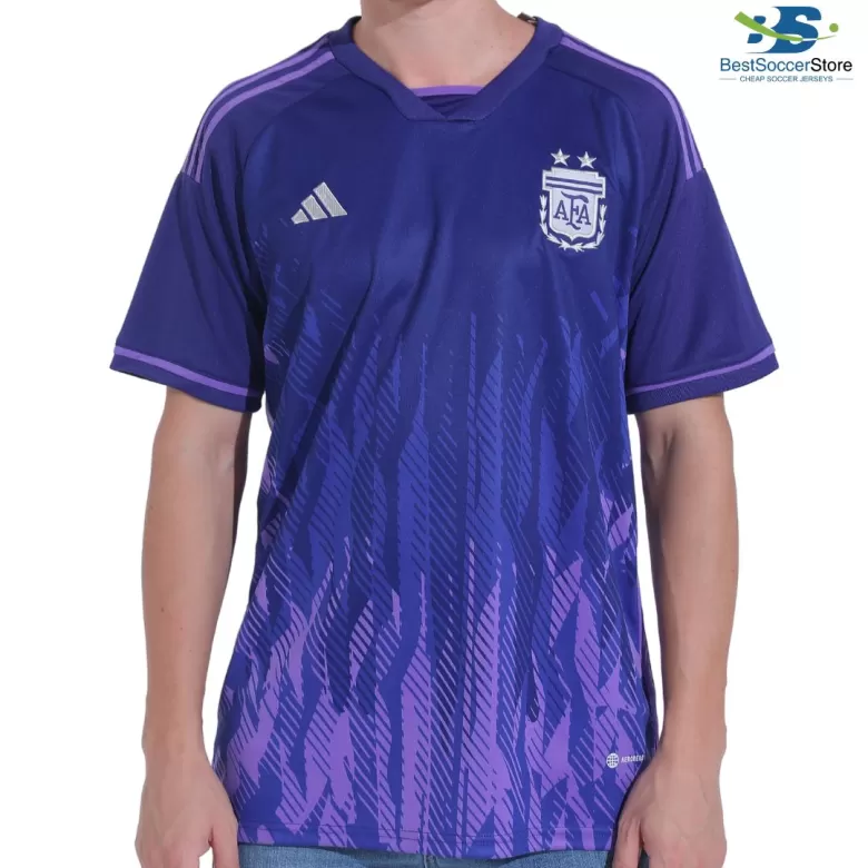 Men's Replica adidas Messi Argentina Away Jersey 2022 HF2159 – Soccer Zone  USA