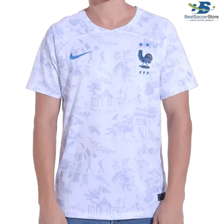 France Jersey Custom Soccer Jersey Away 2022 - bestsoccerstore