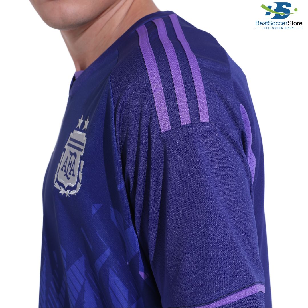 Men's Replica adidas Messi Argentina Away Jersey 2022 HF2159 – Soccer Zone  USA