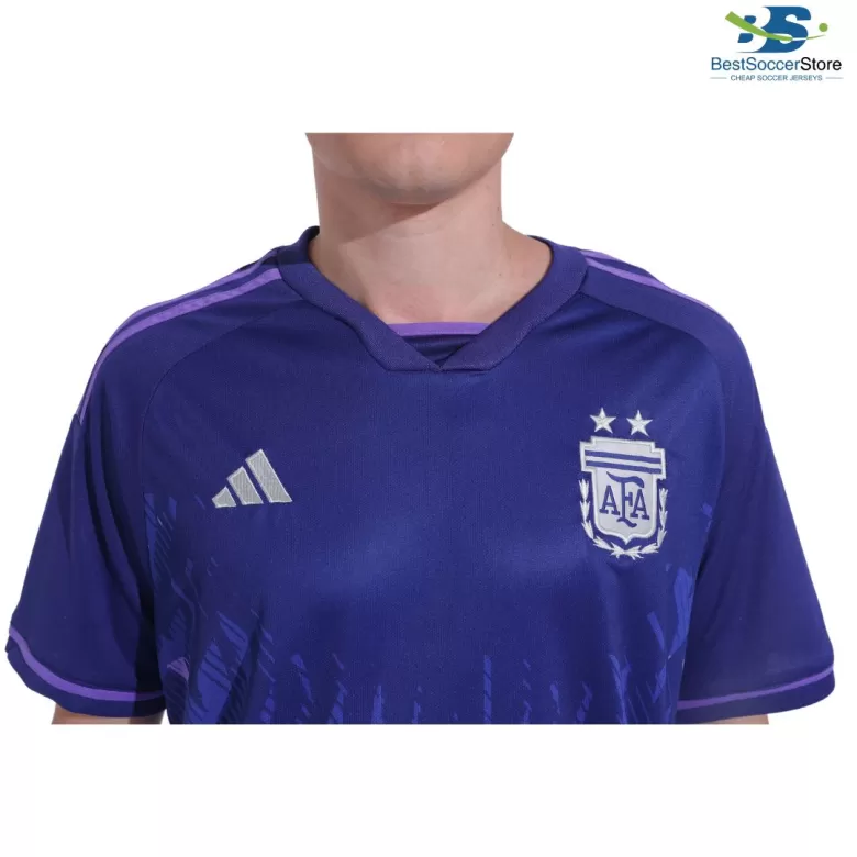 ADIDAS ARGENTINA 2011 `MESSI` AWAY JERSEY