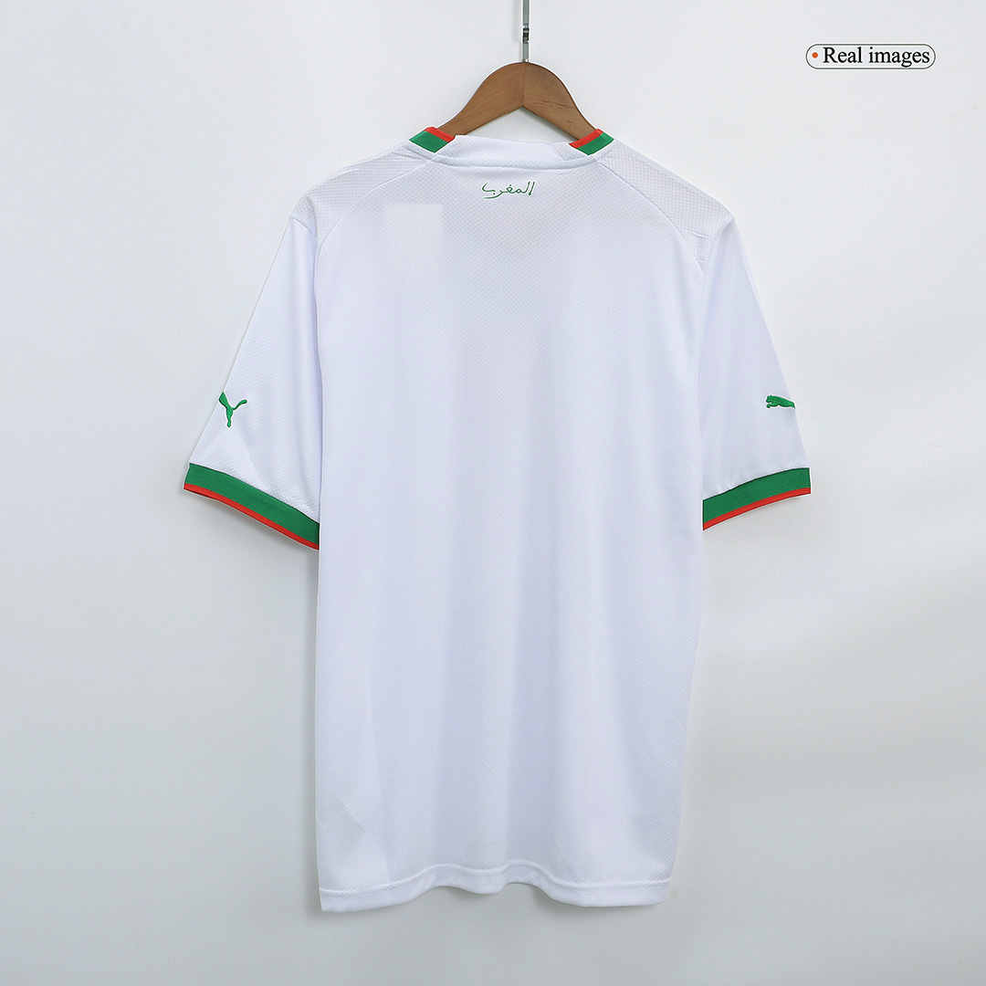 2022 Morocco Away Soccer Jersey - Kitsociety