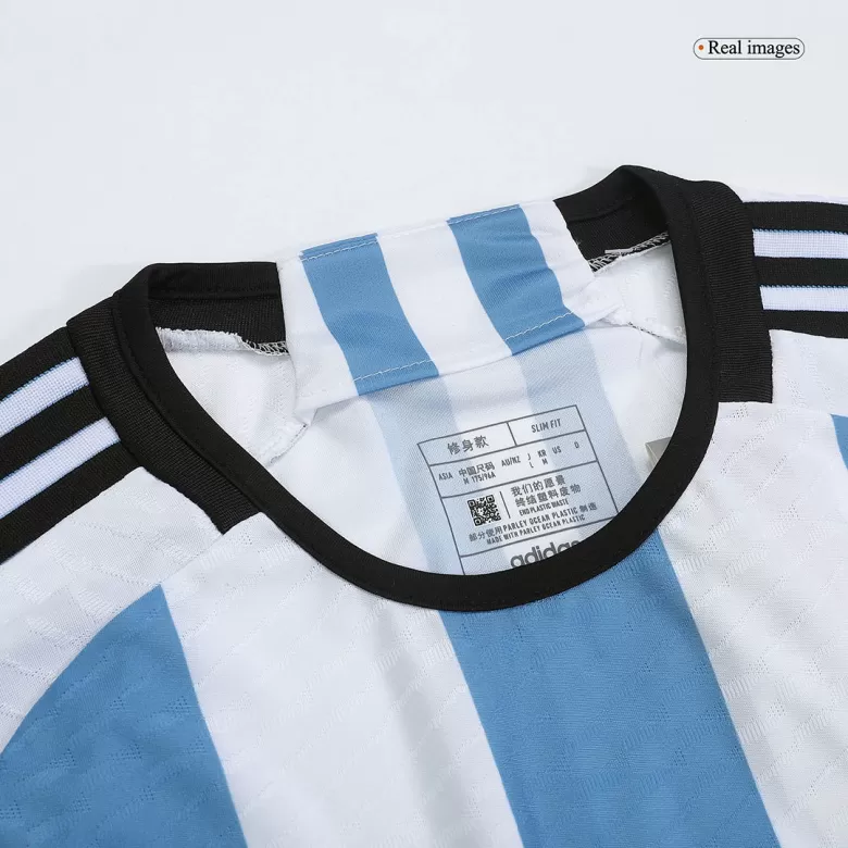 Authentic RULLI #12 Soccer Jersey Argentina Home Shirt 2022 - bestsoccerstore