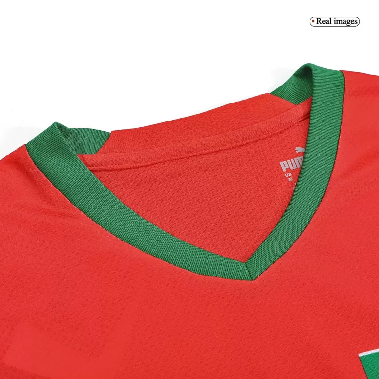 HAKIMI #2 Morocco Home Soccer Jersey Custom World Cup Jersey 2022