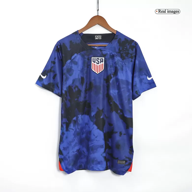 USA Jersey Custom Soccer Jersey Away 2022 - bestsoccerstore