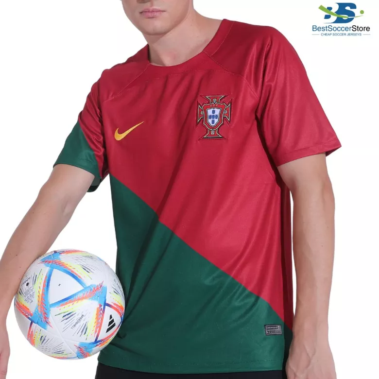 G.RAMOS #26 Portugal Home Soccer Jersey Custom World Cup Jersey 2022 - bestsoccerstore
