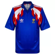 France Jersey Home Soccer Jersey 1990 - bestsoccerstore