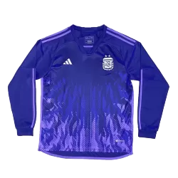 Argentina Away Purple Messi 10 Player version soccer - Depop