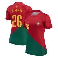 Portugal Home Soccer Jersey Custom G.RAMOS #26 World Cup Jersey 2022 - bestsoccerstore