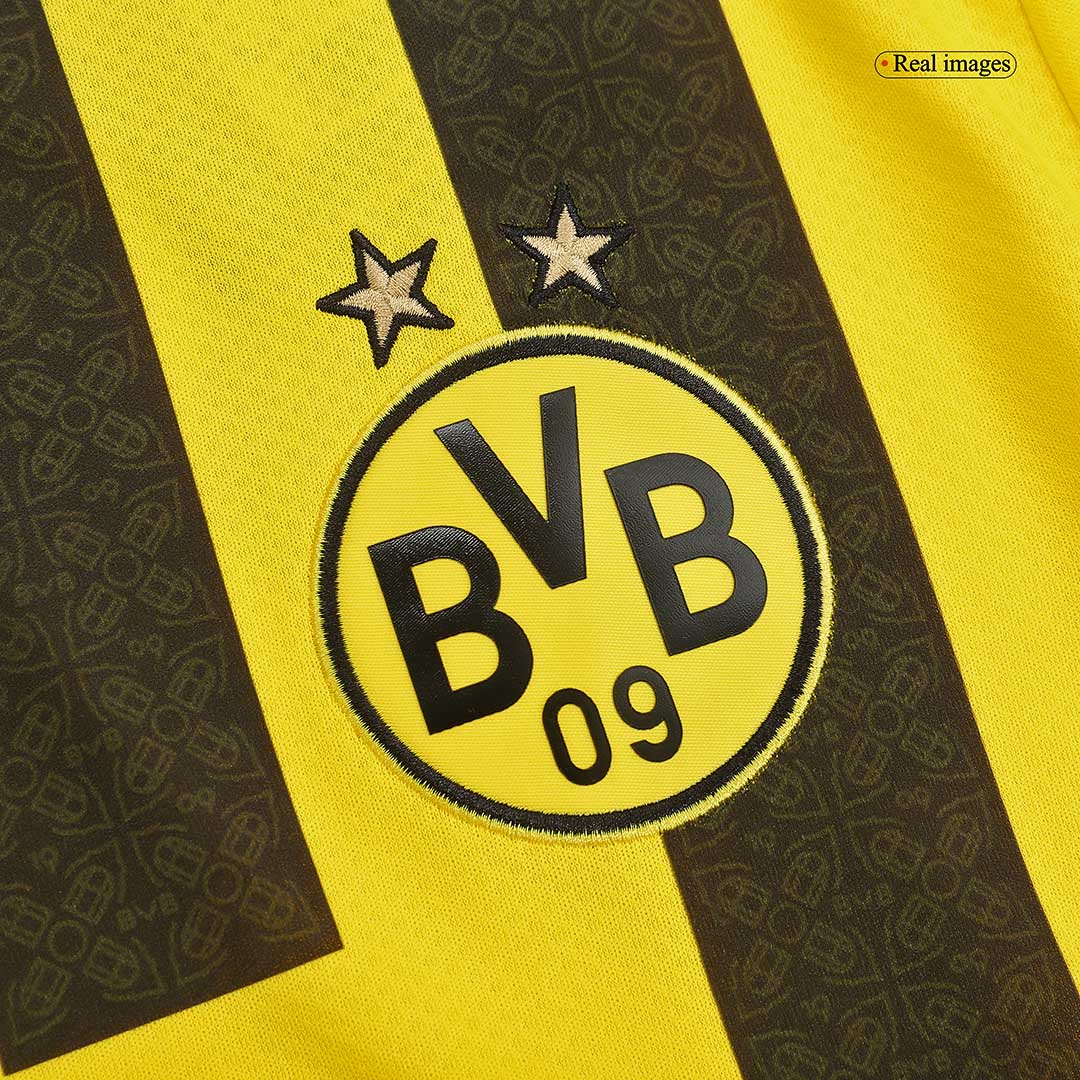 Borussia Dortmund Jersey Custom BELLINGHAM #22 Soccer Jersey Home