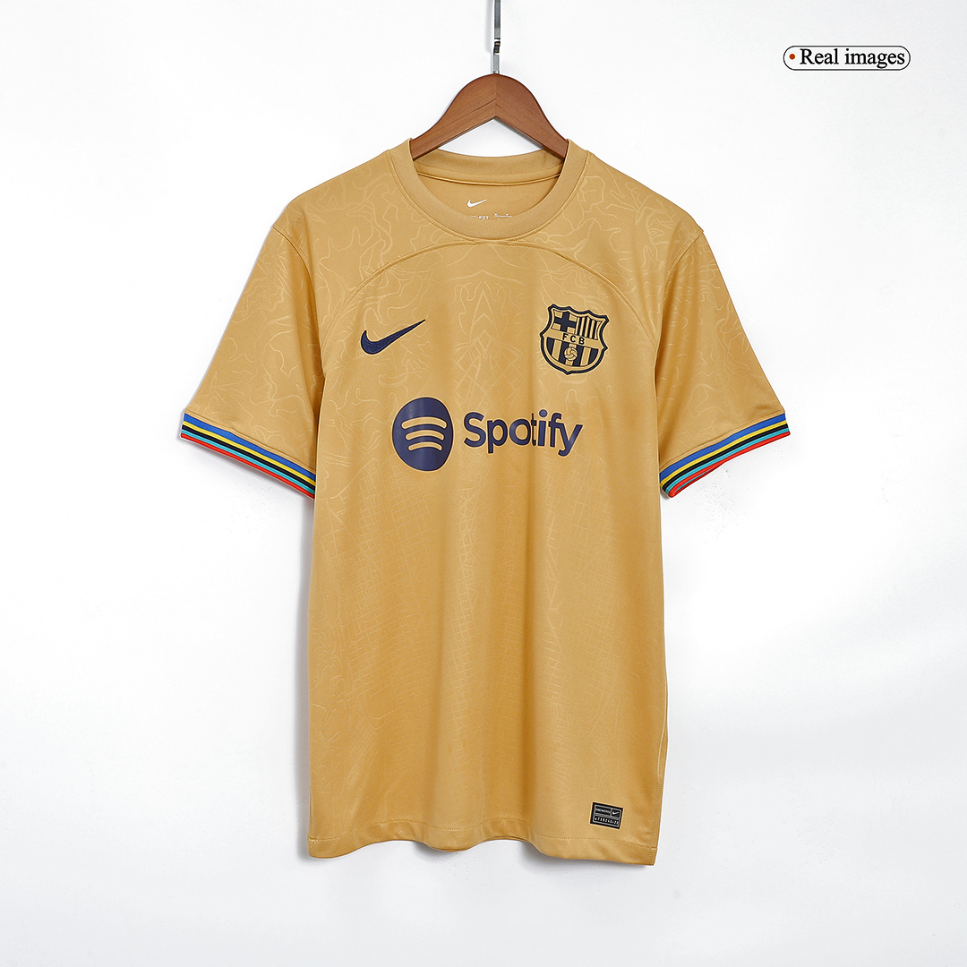 PEDRI BARCELONA #8 HOME DRAKE OWL 2022/23 KIT WITH LA LIGA PATCHES