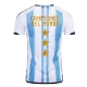 Argentina Soccer Jersey Champions 3 StarsHome World Cup Jersey 2022 - bestsoccerstore