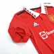 Kid's Manchester United Jersey Custom Home Soccer Soccer Kits 2022/23 - bestsoccerstore