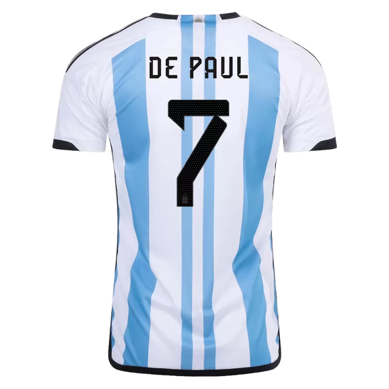 Argentina 3 stars jersey World Cup 2022