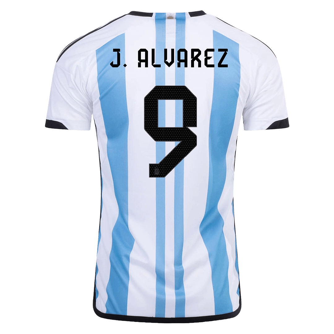 2022-2023 Argentina Home Shirt (J.ALVAREZ 9)
