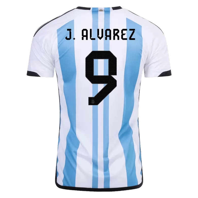 ARGENTINA 3 STAR MESSI KIDS HOME JERSEY 2022-23