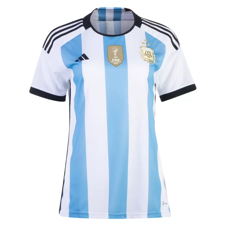 Champions Authentic Argentina Three Star 22/23 Home Jersey by Adidas - Size M