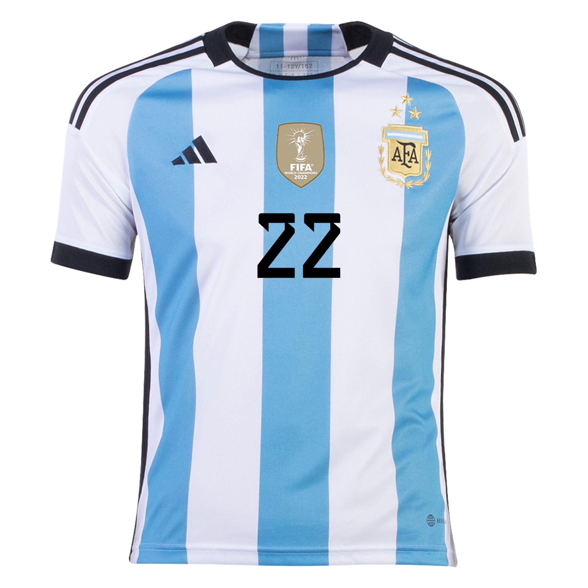 Argentina 3 Stars National Football Team 2022 World Cup Champions Cust -  Bustlight