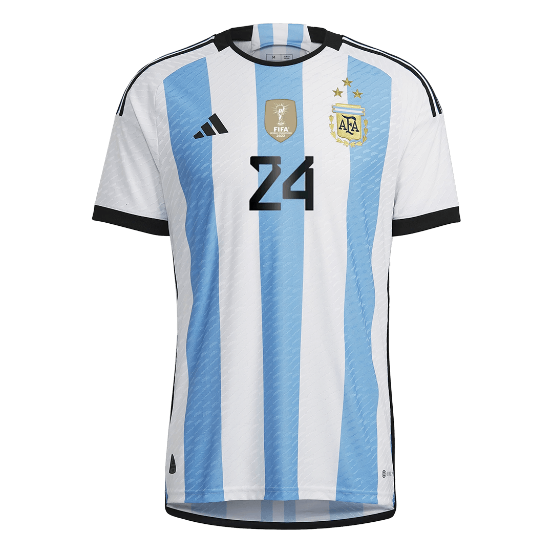 2022-23 Argentina Home Shirt E.Fernandez #24