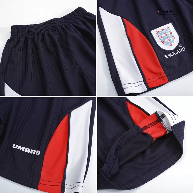 Kid's England Jersey Custom Home Soccer Soccer Kits 1998 - bestsoccerstore