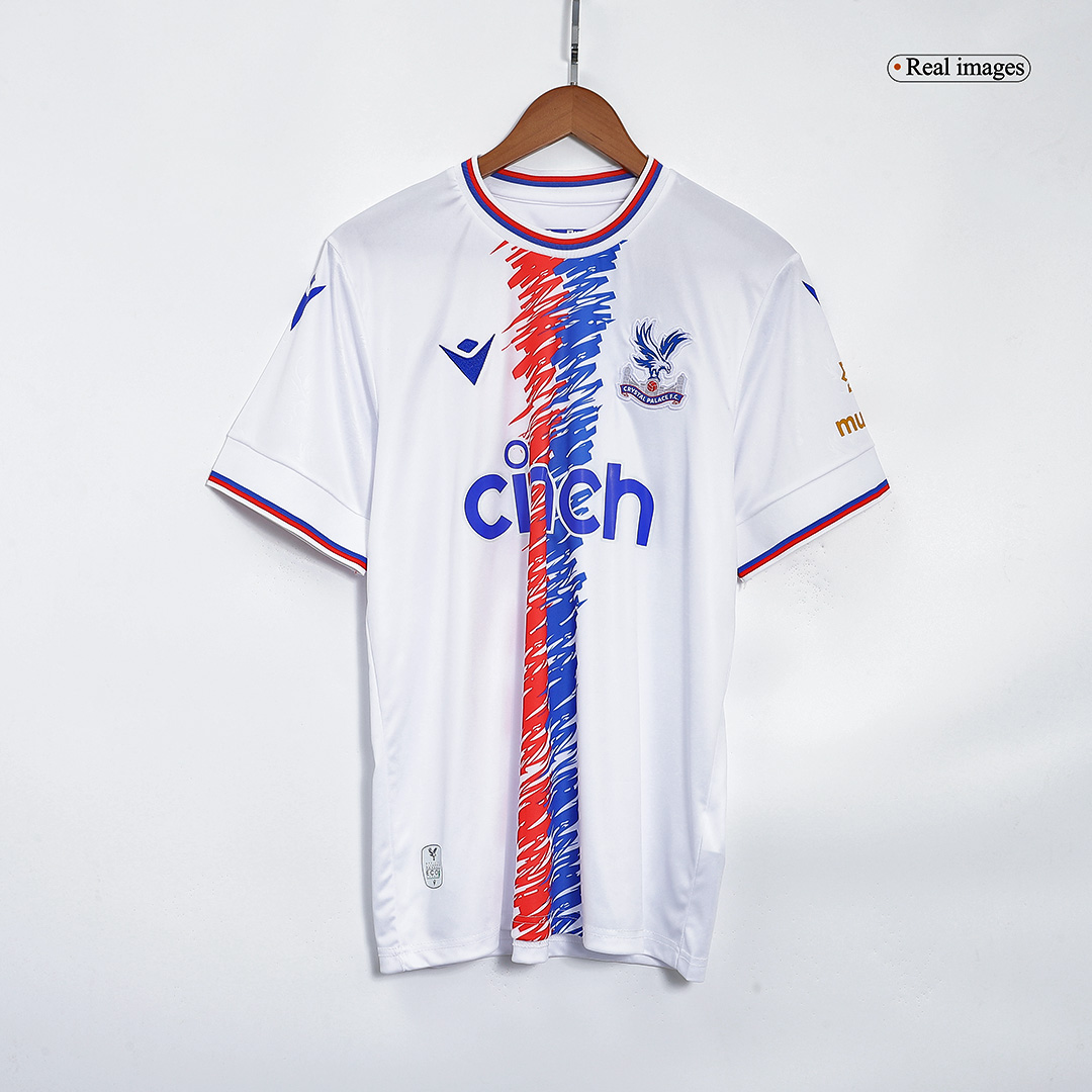 Crystal Palace 23/24 Authentic Home Jersey by Macron - Size S