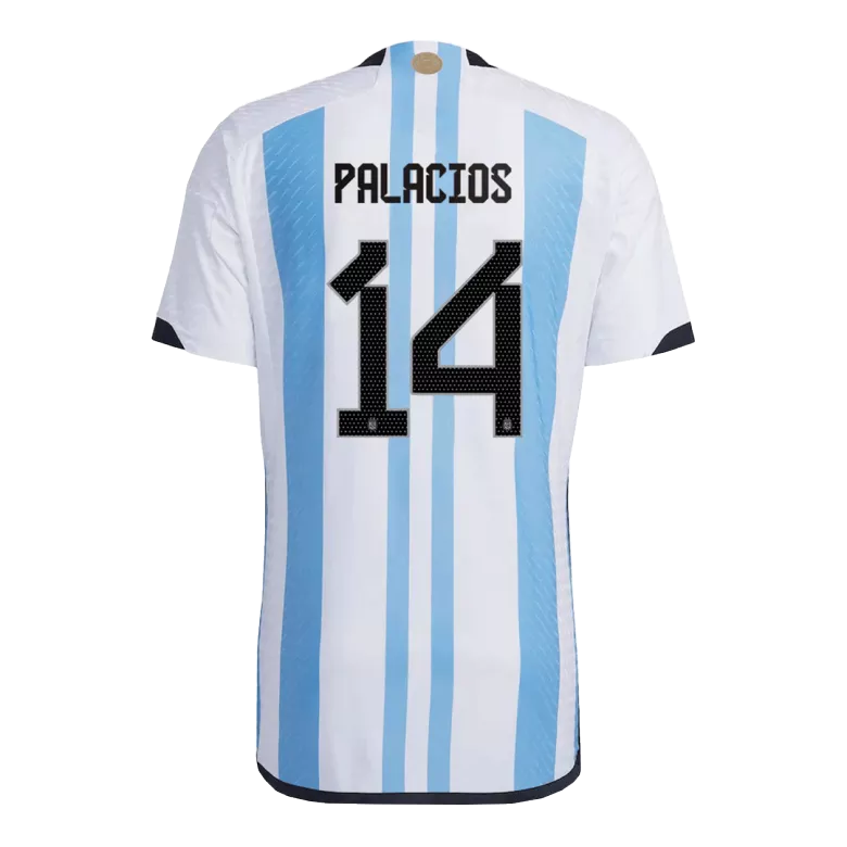 Authentic PALACIOS #14 Soccer Jersey Argentina Home Shirt 2022 - bestsoccerstore