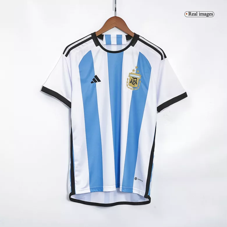 Adidas Men's Argentina Authentic Home Jersey 2022 - 3 Stars XL