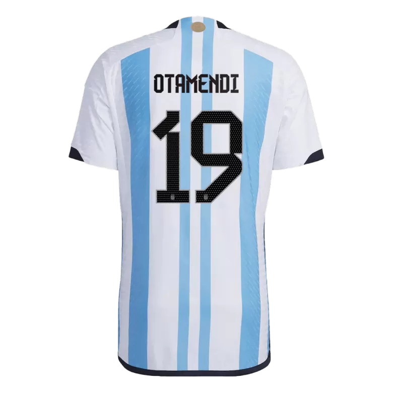 Authentic OTAMENDI #19 Soccer Jersey Argentina Home Shirt 2022 - bestsoccerstore