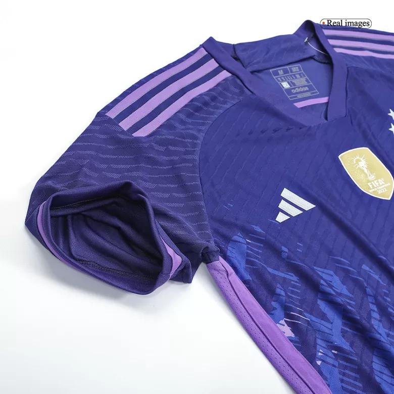 Argentina Jersey Messi #10 Custom Away Soccer Jersey 2022