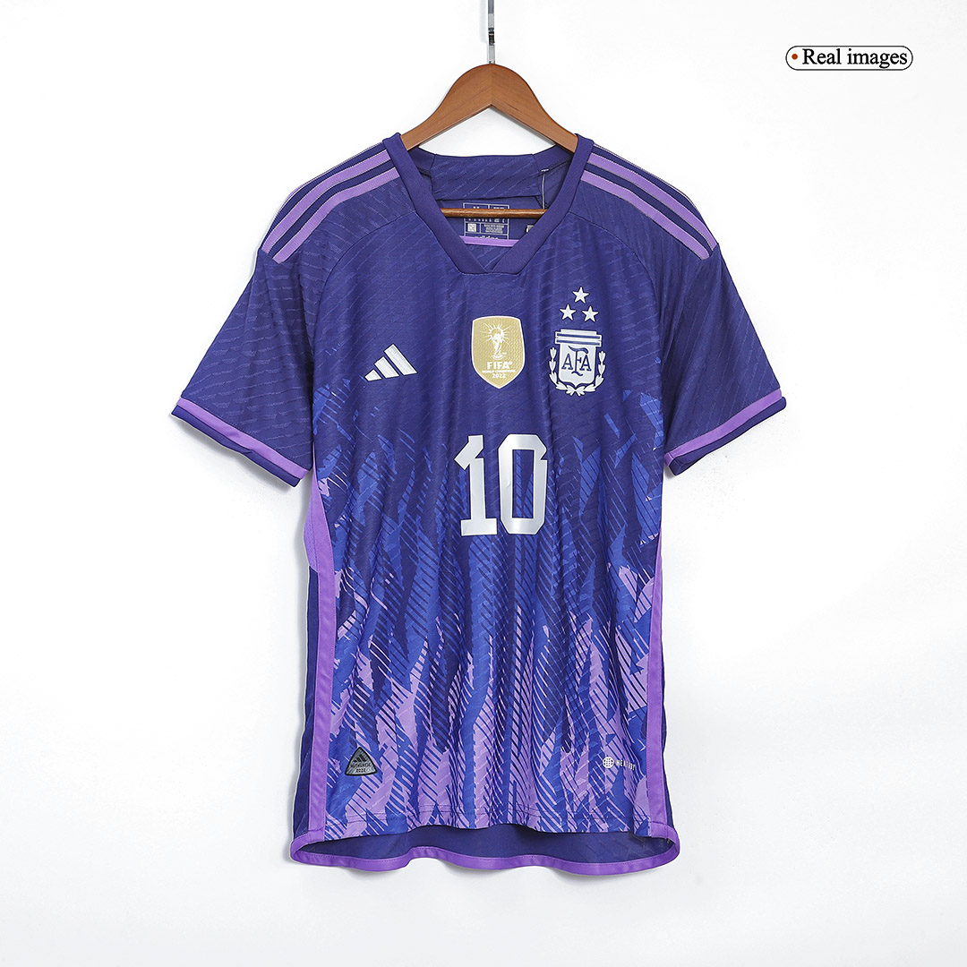 Replica Adidas MESSI #10 Argentina Away Soccer Jersey 2020