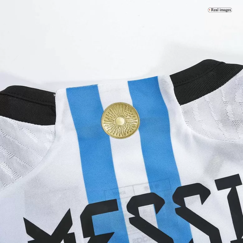 Messi #10 Argentina Jersey 2022 Authentic Away World Cup