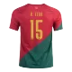 Portugal Jersey Custom R. LEÃO #15 Soccer Jersey Home 2022 - bestsoccerstore