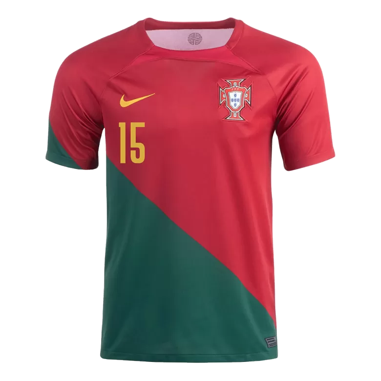 Portugal Jersey Custom R. LEÃO #15 Soccer Jersey Home 2022 - bestsoccerstore