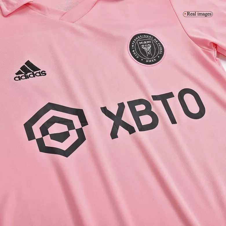 adidas Messi #10 Inter Miami CF 22/23 Home Authentic Jersey - Pink