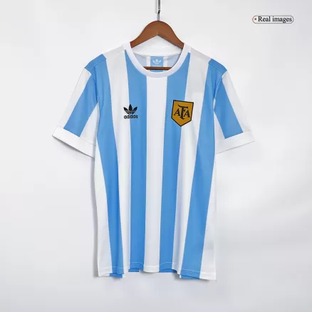 Argentina Retro Jersey Home Soccer Shirt 1978 - bestsoccerstore