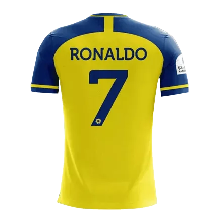 Al Nassr Jersey RONALDO #7 Custom Home Soccer Jersey 2022/23 - bestsoccerstore