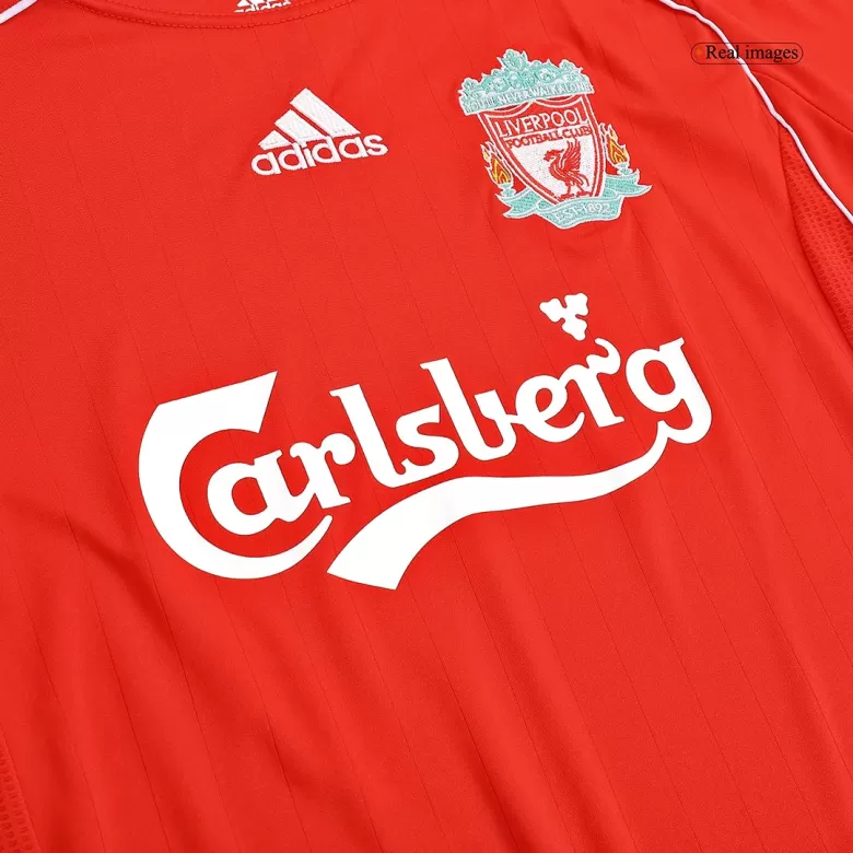 Liverpool Jersey Custom Home Soccer Jersey 2006/07 - bestsoccerstore