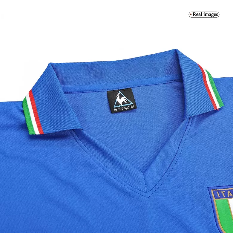 Italy Jersey Home Soccer Jersey 1982 - bestsoccerstore